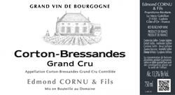 2013 Corton Grand Cru, Les Bressandes, Edmond Cornu
